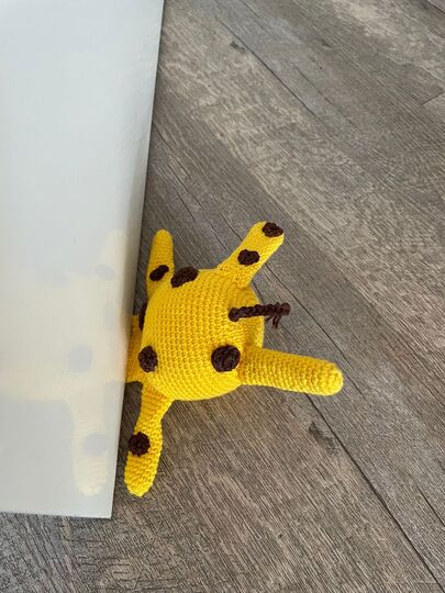 Häkelanleitung Giraffen-Türstopper