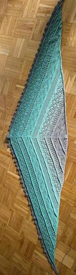 Häkelanleitung Tuch "Julie" flach