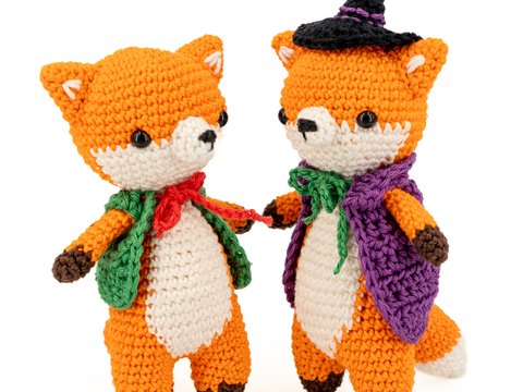 kleiner Fuchs Frederik - Amigurumi - Häkelanleitung