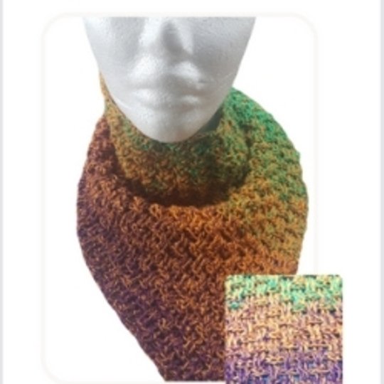 Tutorial "TRIANGULAR SHAWL" for Beginner