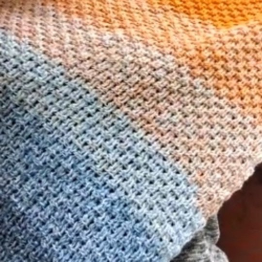 Tutorial "TRIANGULAR SHAWL" for Beginner