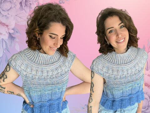 Häkelanleitung Tshirt "LOVELY"