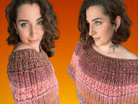 Häkelanleitung Poncho "FORESTQUEEN"