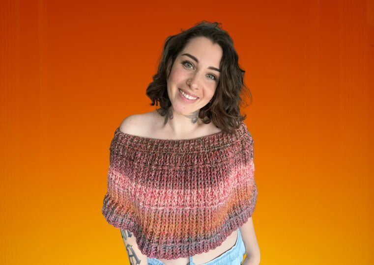 Häkelanleitung Poncho "FORESTQUEEN"