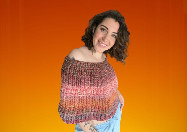 Häkelanleitung Poncho "FORESTQUEEN"