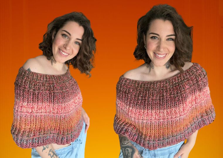 Häkelanleitung Poncho "FORESTQUEEN"