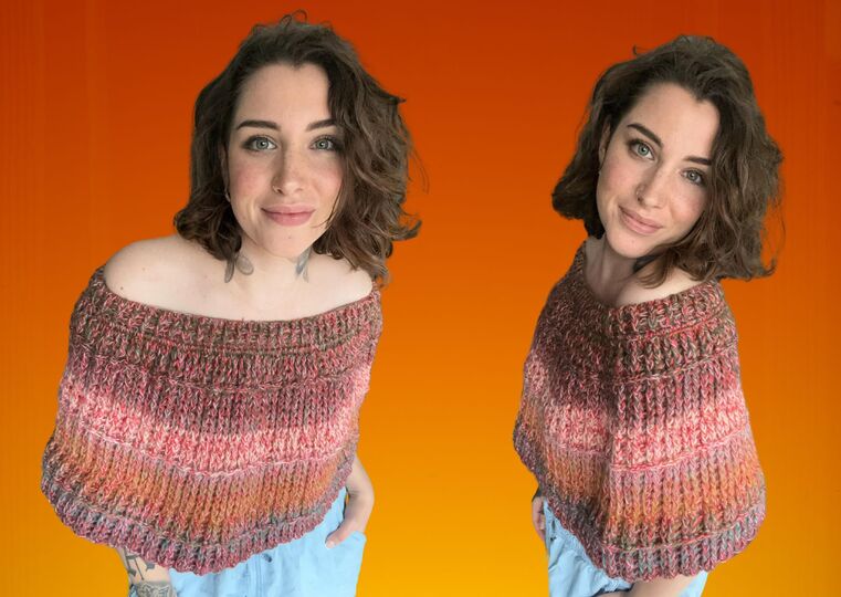 Häkelanleitung Poncho "FORESTQUEEN"