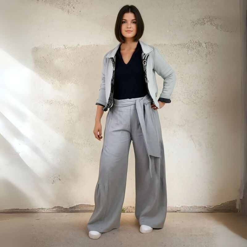 Schnittmuster für Palazzohose Sonja Gr. 34-54 - weite Sommerhose - Bild 4