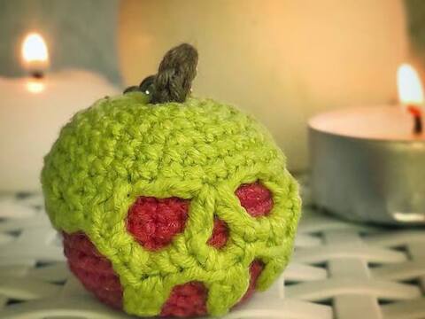 Vergifteter Apfel Mini (Schlüsselanhänger)