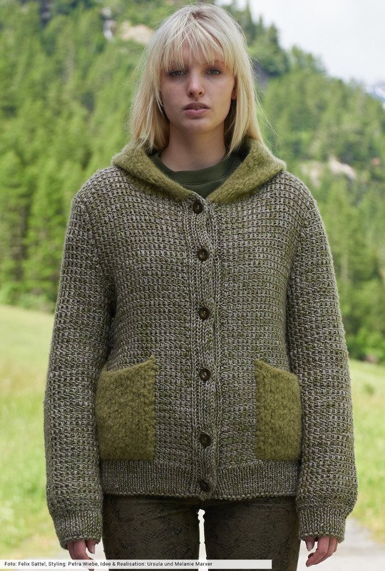 Webmuster - Jacke mit Kapuze - Bild 2