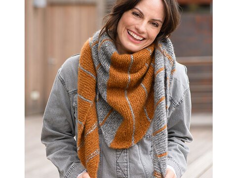 Strickanleitung Dreiecktuch "Paris" 765025