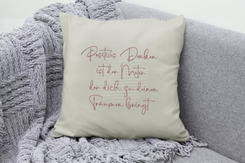 Positives Denken Plotterdatei SVG DXF