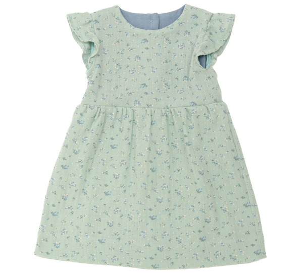 Girls Dress ELLA 2-in-1 PDF Sewing Pattern 0m–4y
