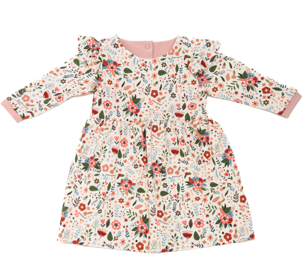 Girls Dress ELLA 2-in-1 PDF Sewing Pattern 0m–4y