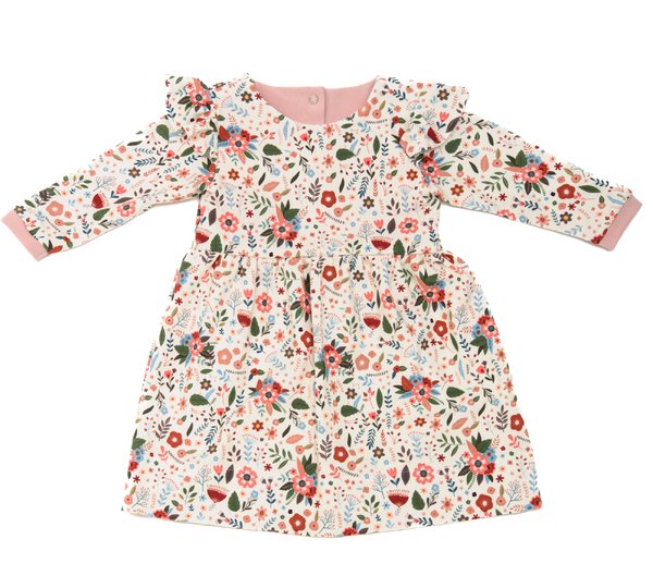 Schnittmuster Mädchenkleid ELLA – 2-in-1 PDF-Anleitung Gr. 50/56–98/104