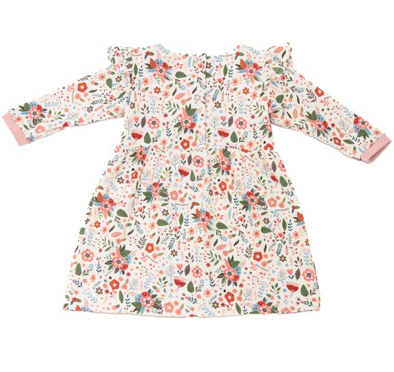 sewing pattern girls dress ELLA 2-in-1 photo tutorial 0m/1m–3y/4y