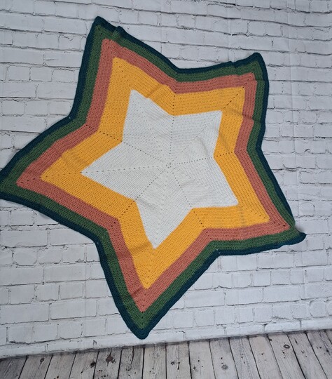 Häkelanleitung: Wunderschöne Sternen-Babydecke – Einfach und Anfängerfreund