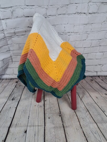 Häkelanleitung: Wunderschöne Sternen-Babydecke – Einfach und Anfängerfreund