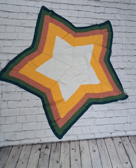 Häkelanleitung: Wunderschöne Sternen-Babydecke – Einfach und Anfängerfreund