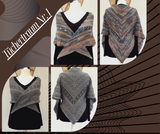 Häkelanleitung Tüchertraum Nr. 1