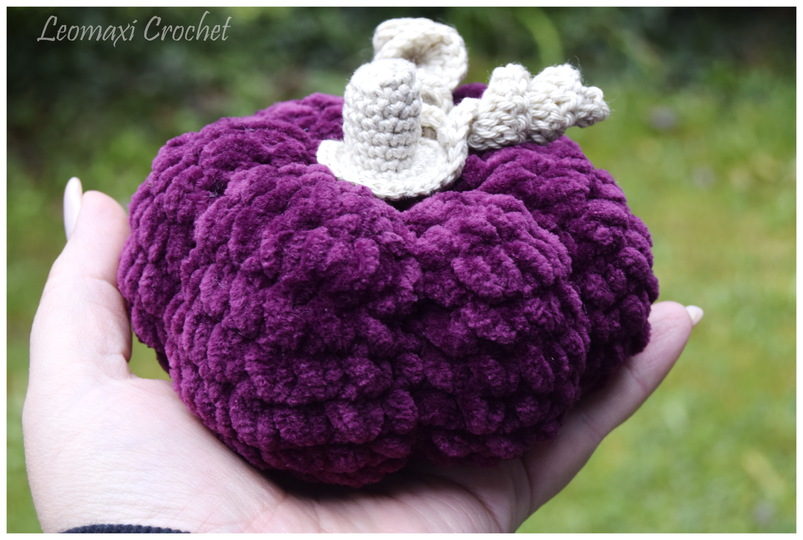 + VELVET PUMKIN + kleine Kürbisse häkeln, schnelle Herbstdeko, Anfänger