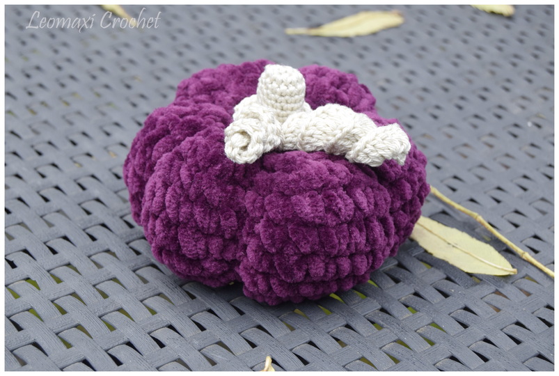 + VELVET PUMKIN + kleine Kürbisse häkeln, schnelle Herbstdeko, Anfänger