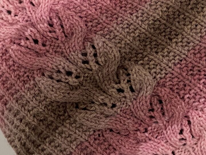 Strickanleitung - Kragenschal "Téli"