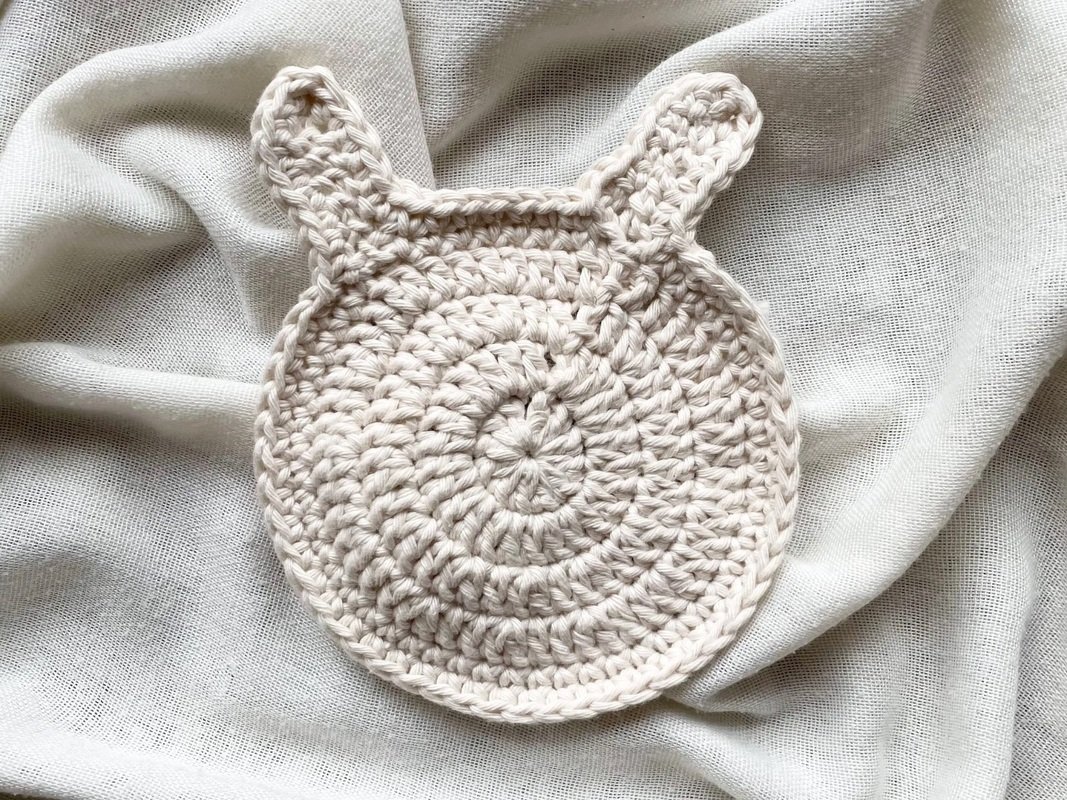 Häkelanleitung Untersetzer Hase