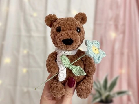 Häkelanleitung Teddy „Erwin“