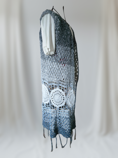 Häkelanleitung für eine Boho-Weste oder Jacke "Grannyzado"