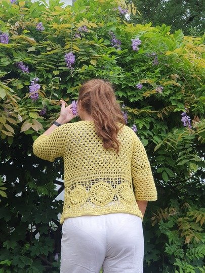 Häkelanleitung für eine Boho-Weste oder Jacke "Grannyzado"