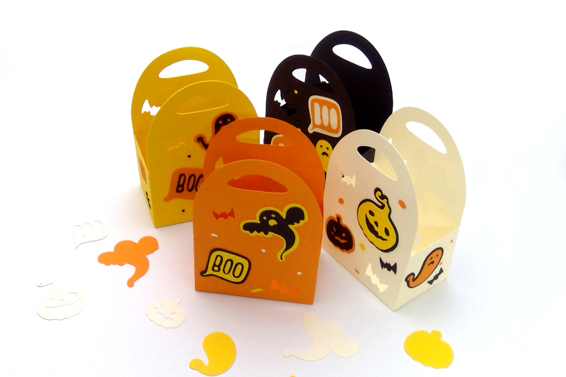 Halloween Tasche Plotterdatei SVG DXF