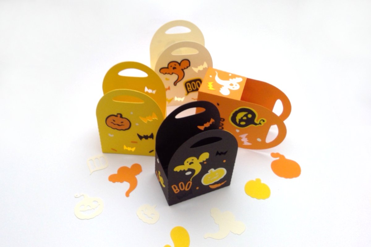 Halloween Tasche Plotterdatei SVG DXF FCM