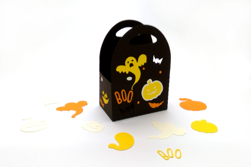 Halloween Tasche Plotterdatei SVG DXF
