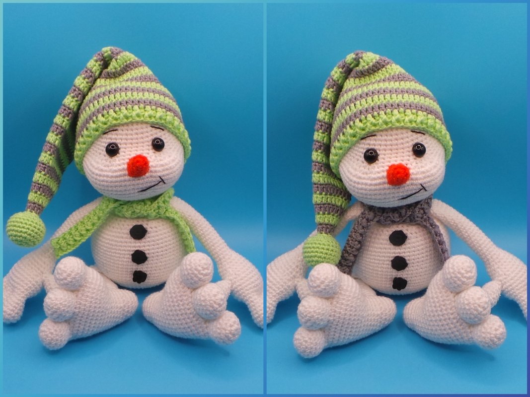 Häkelanleitung Schneemann Mailo - Bild 9