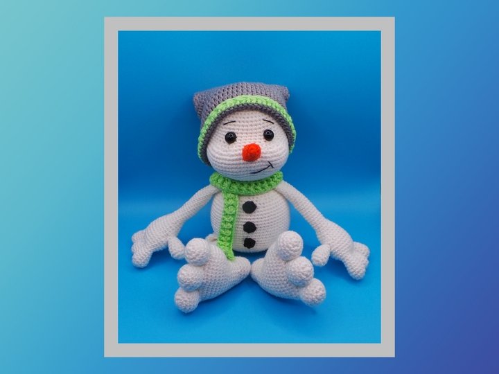 Häkelanleitung Schneemann Mailo