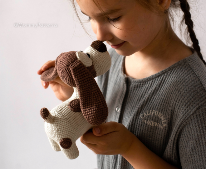 SET of 4 Crochet patterns Dogs: Corgi, Dachshund, Chihuahua and Bruno