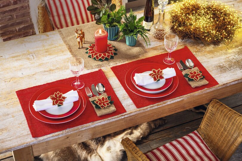 Weihnachtsstern h&auml;keln