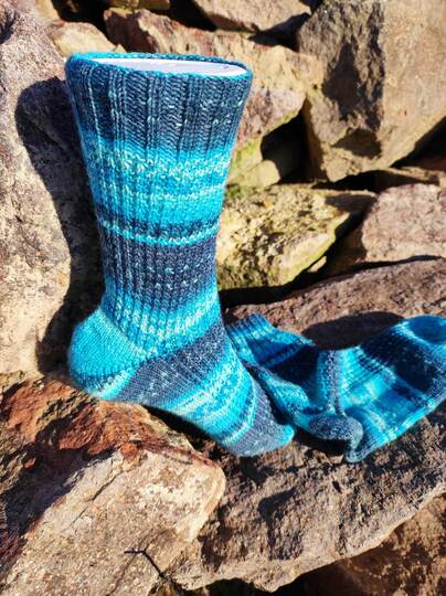 Strickanleitung für Socken jede Größe