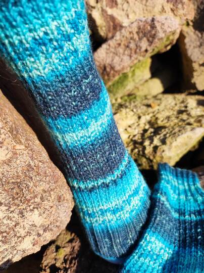 Strickanleitung für Socken jede Größe