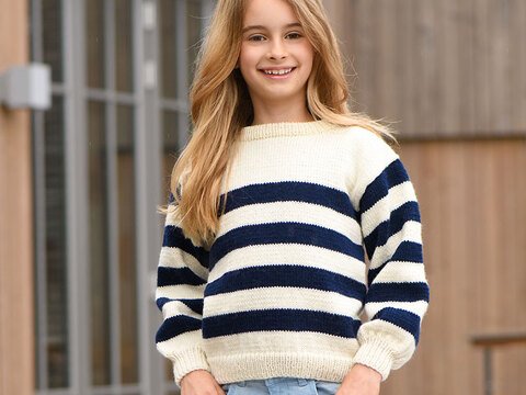 Strickanleitung Kinderpullover "Ideal" 765052