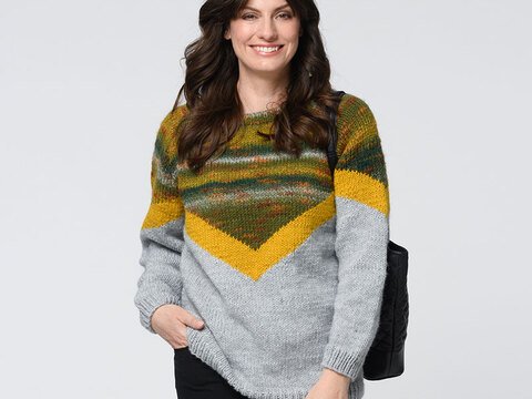 Strickanleitung Damenpullover "Bari & Corvara" 765056