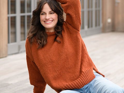 Strickanleitung Damenpullover "Toledo" 765057