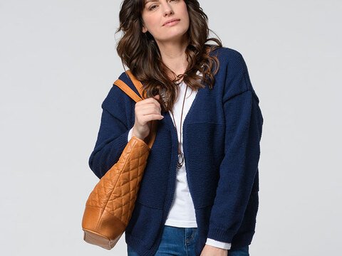 Strickanleitung Damenjacke "Sidney" 765059