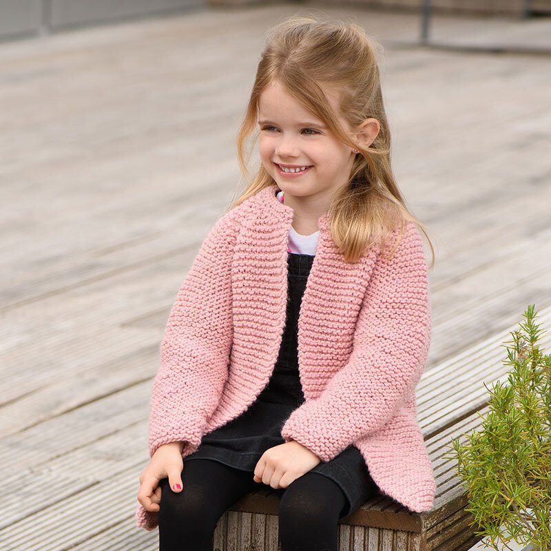 Strickanleitung Kinderjacke "Bari" 765075