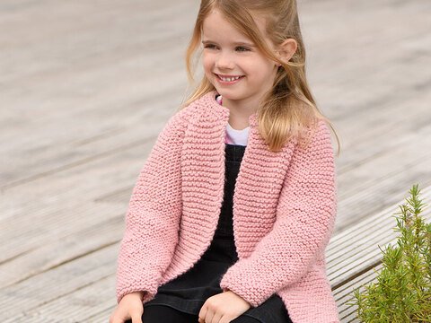 Strickanleitung Kinderjacke "Bari" 765075