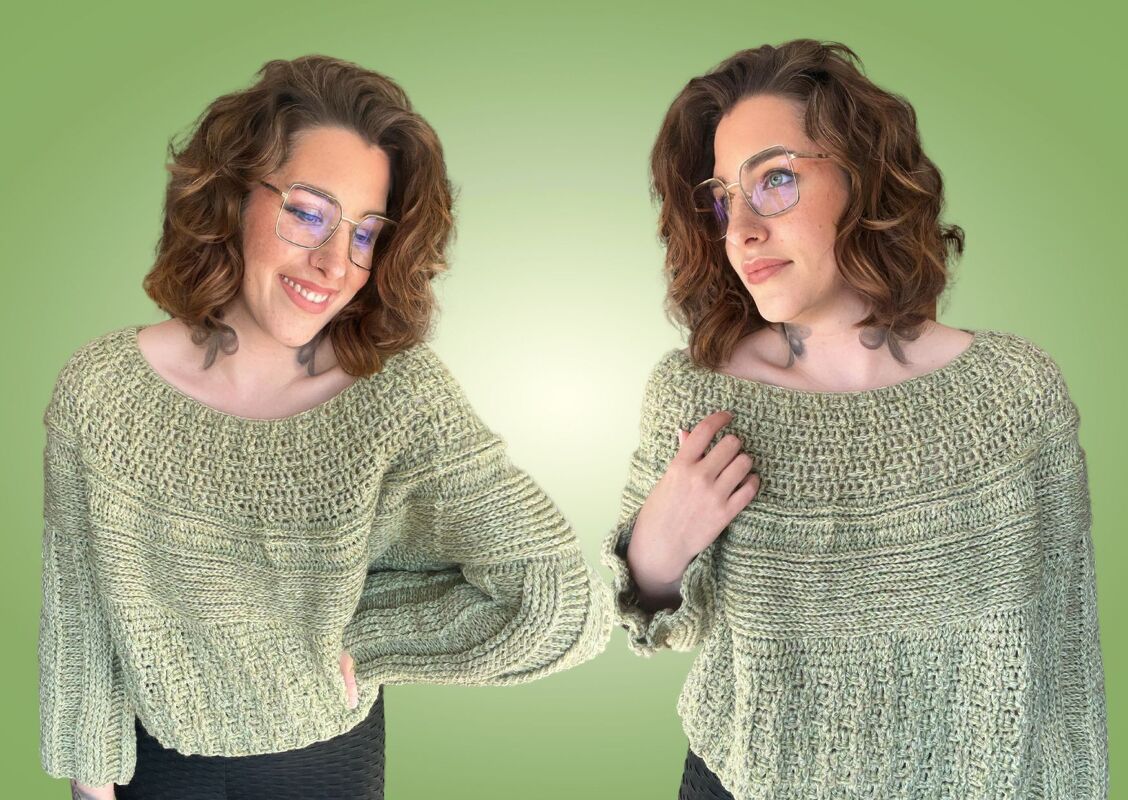 Häkelanleitung Pulli "GREENIE" - Bild 2