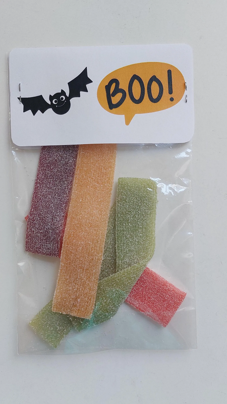 Druckvorlage Süßigkeiten Geist Süsses oder Saures - Halloween - PDF - Bild 4