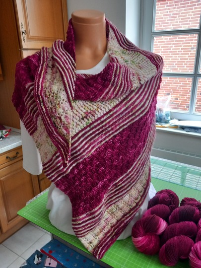 Strickanleitung Strandkorbtuch 2.0