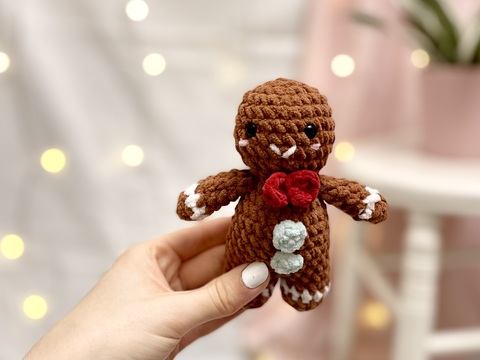 Häkelanleitung Lebkuchenmann | Pfefferkuchenmann, Gingerbread